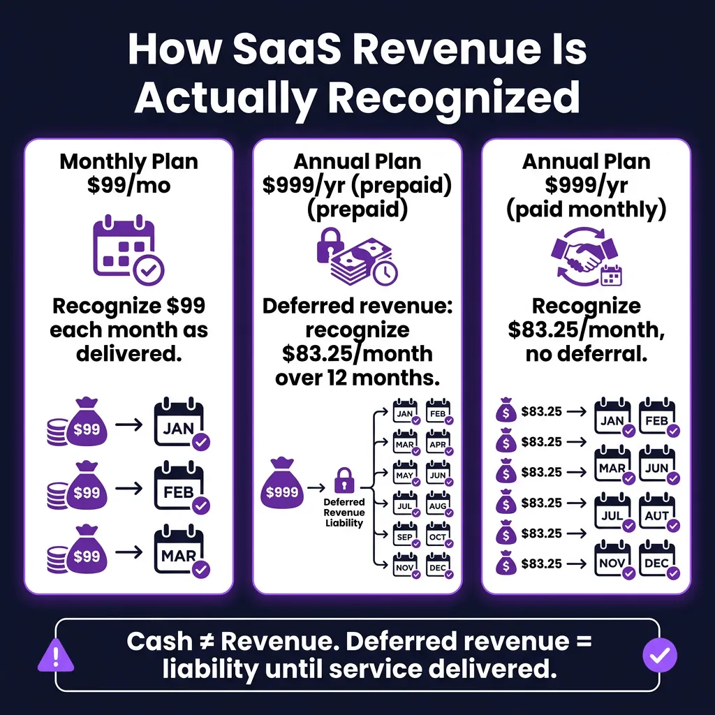 SaaS Revenue Recognition in 2026: What Founders Need to Know (ASC 606 Simplified)