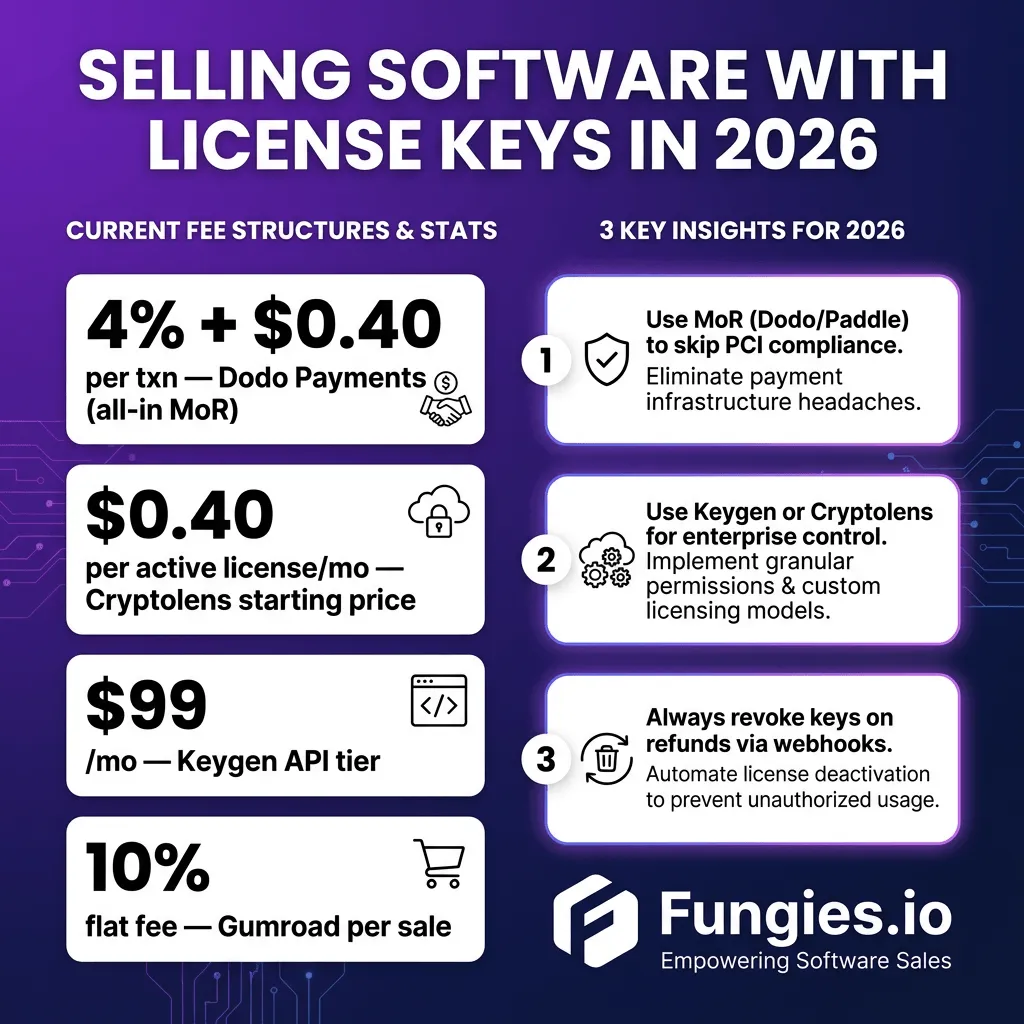 How to Sell Software with License Keys: A Developer’s Guide to License Management in 2026