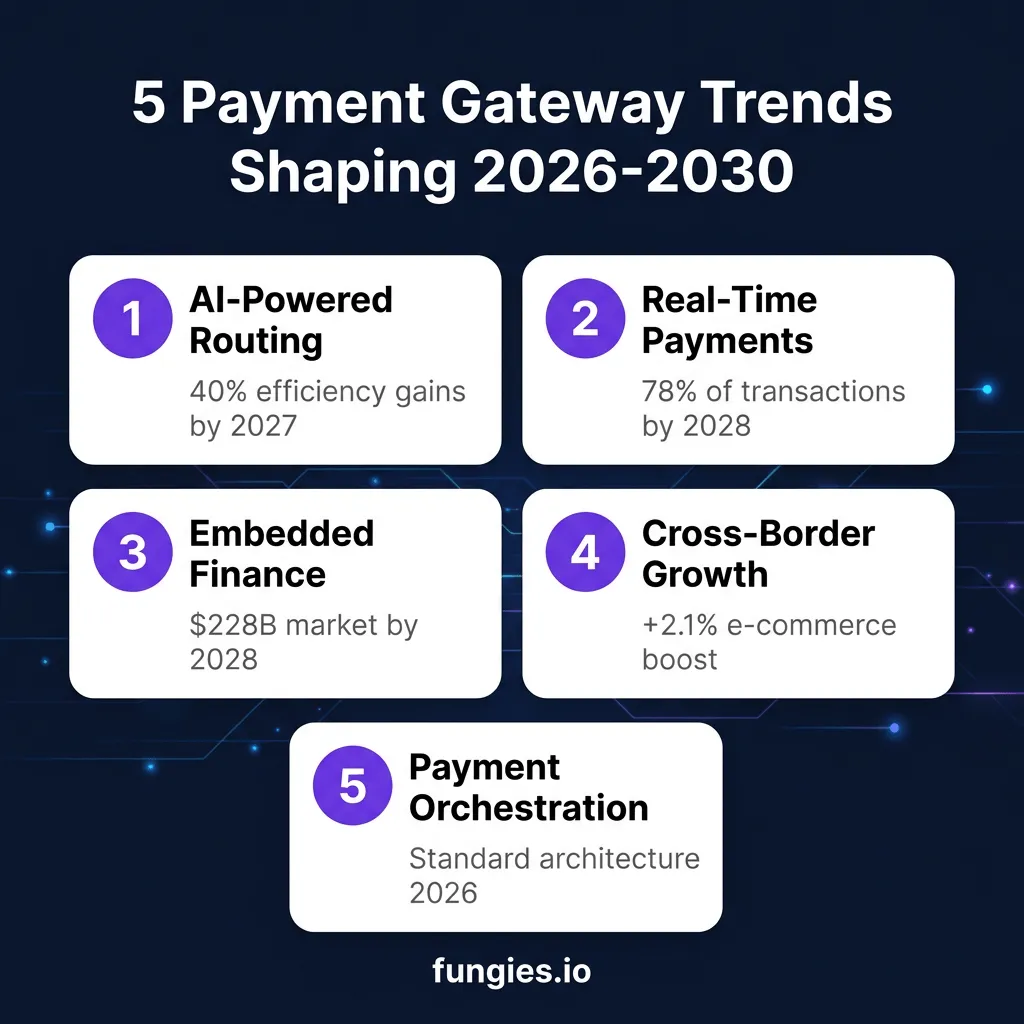Payment Gateway Statistics 2026: Market Size, Data & Trends (Comprehensive Report)
